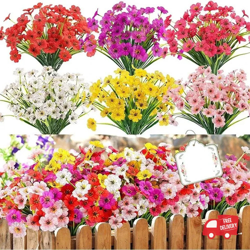 4pcs 35cm artificial flowers - artificial,