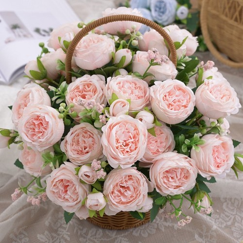 Artificial peony rose flowers - artificial,